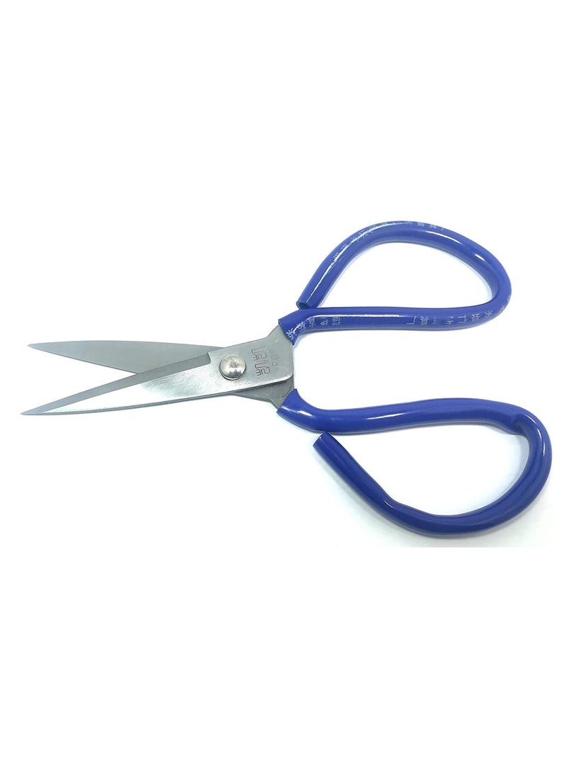 Heavy Duty Stainless Steel Multi-Purpose Scissors with Blue Handle - Image 2