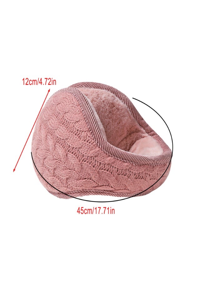 Earmuffs Knit Ear Warmers Ear Muffs Winter Women Warm Fur Earwarmer Foldable for Women Men Outdoor Activities - Image 5
