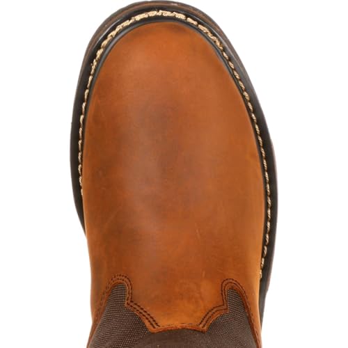 ROCKY Original Ride 200G Insulated Waterproof Wellington Boot Brown Size 105ME - Image 3