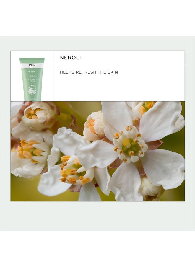 REN CLEAN SKINCARE Evercalm Mini Gentle Facial Cleansing Gel Nonstripping Cleanser Proven To Instantly Leave Skin Feeling Fresh & Comfortable Formulated For Sensitive Oily Or Combination Skin  - Image 4