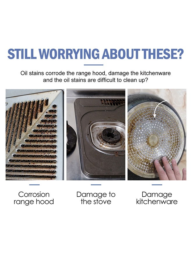 جايسوينغ مسحوق تنظيف قوي متعدد الأغراض، رغوة إزالة الصدأ للـمطبخ، مسحوق تنظيف فوري، منظف متعدد الأغراض، مسحوق شامل 250 جرام - Image 5