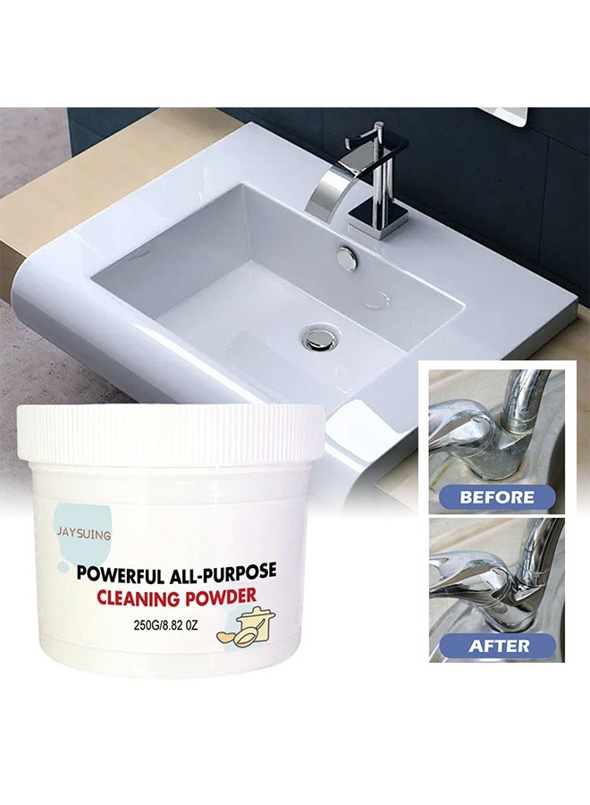 جايسوينغ مسحوق تنظيف قوي متعدد الأغراض، رغوة إزالة الصدأ للـمطبخ، مسحوق تنظيف فوري، منظف متعدد الأغراض، مسحوق شامل 250 جرام - Image 2