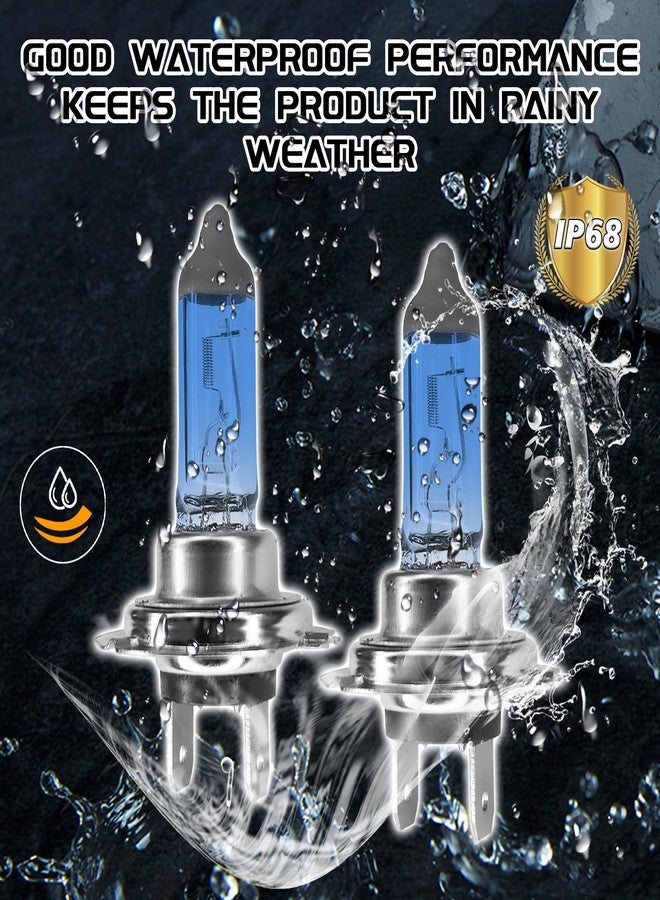 SamWinGear H7 Headlight Bulb H7 Halogen Head Light Bulbs, Ultra White Bright Halogen Headlight Bulb 12V 100W High Beam Low Beam Fog Light Bulbs, Universal Light Lamp for Most Cars, Trucks, SUVs (H7) - Image 3