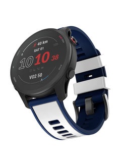 Compatible with Garmin Vivoactive 4/ Samsung Galaxy Watch 46mm, 22mm Silicone Band for Ticwatch Pro S2/ Venu 2/Samsung Gear S3 Classic/Samsung Gear S3 Frontier/Huawei Watch GT Smartwatch