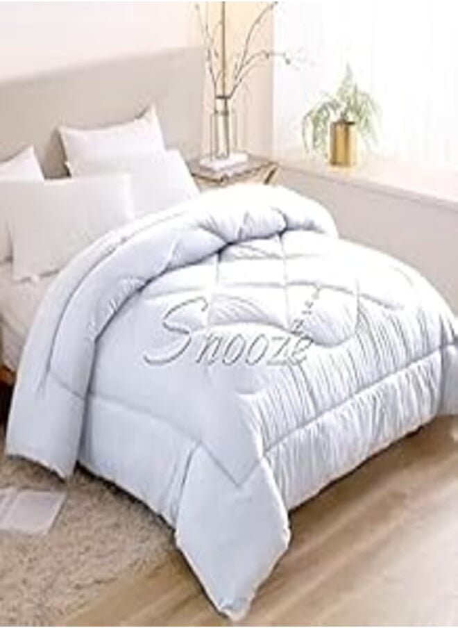 snooze Winter Fiber Quilt - White 220 * 240 cm 