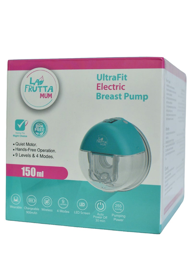 La Frutta Mum Ultra Fit Electric Breast Pump 150Ml- 9 Levels & 4 Modes - Image 1