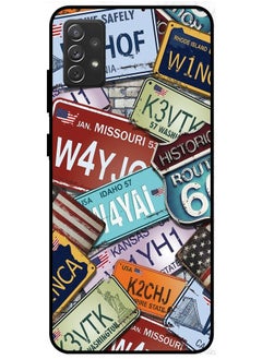 Protective Case Cover For Samsung Galaxy A72 Smart Series Printed Protective Case Cover for Samsung Galaxy A72 Number Plates