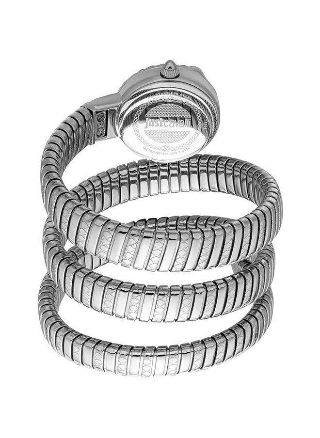 Just Cavalli Lady Snake Enchanting Jc1L302M0015 - Stainless Steel Female Quartz 2 Hands  - Image 3