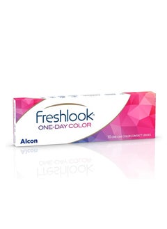 FRESHLOOK Colorful Daily Fresh Lock Lenses Played From 10pcs Attractive Blue Color For Single Use Without Force Correction  - Image 3