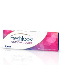 FRESHLOOK Colorful Daily Fresh Lock Lenses Played From 10pcs Attractive Blue Color For Single Use Without Force Correction  - Image 4