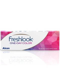 FRESHLOOK Colorful Daily Fresh Lock Lenses Played From 10pcs Attractive Blue Color For Single Use Without Force Correction  - Image 2