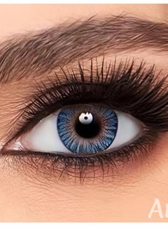 FRESHLOOK Colorful Daily Fresh Lock Lenses Played From 10pcs Attractive Blue Color For Single Use Without Force Correction  - Image 1