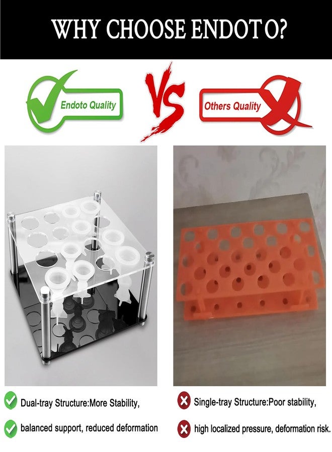 Endoto Chess Piece Holder, Metal Holder for Chess Silicone DIY Molds, 16 Holes for Silicone Molds Accessories for Making Game Kit Set 6.5 x 6.5 x 3.3 Inches(1 Pack) - Image 5