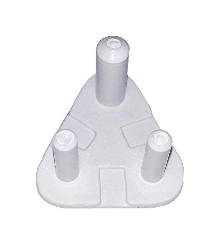 0-Degree (4 Units) Electrical Socket Cover for Indian Plug Point for Baby Safety Proofing (4 Pieces, White) (BabySocket4Pc) - Image 4