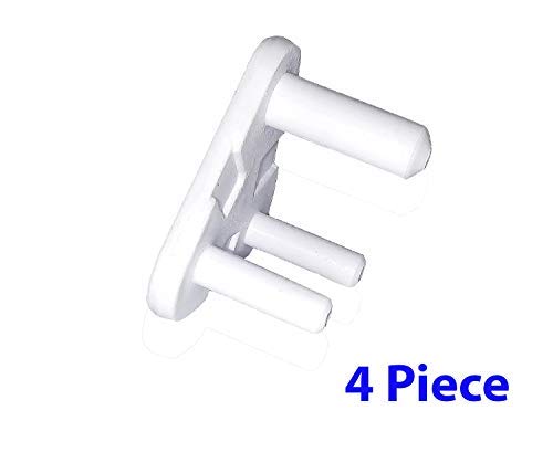 0-Degree (4 Units) Electrical Socket Cover for Indian Plug Point for Baby Safety Proofing (4 Pieces, White) (BabySocket4Pc) - Image 2