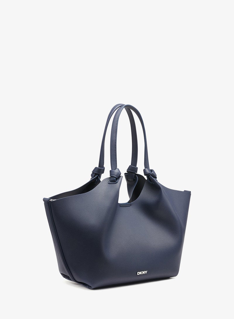 دكني حقيبة توت بشعار باولا ومقبض علوي - Image 3