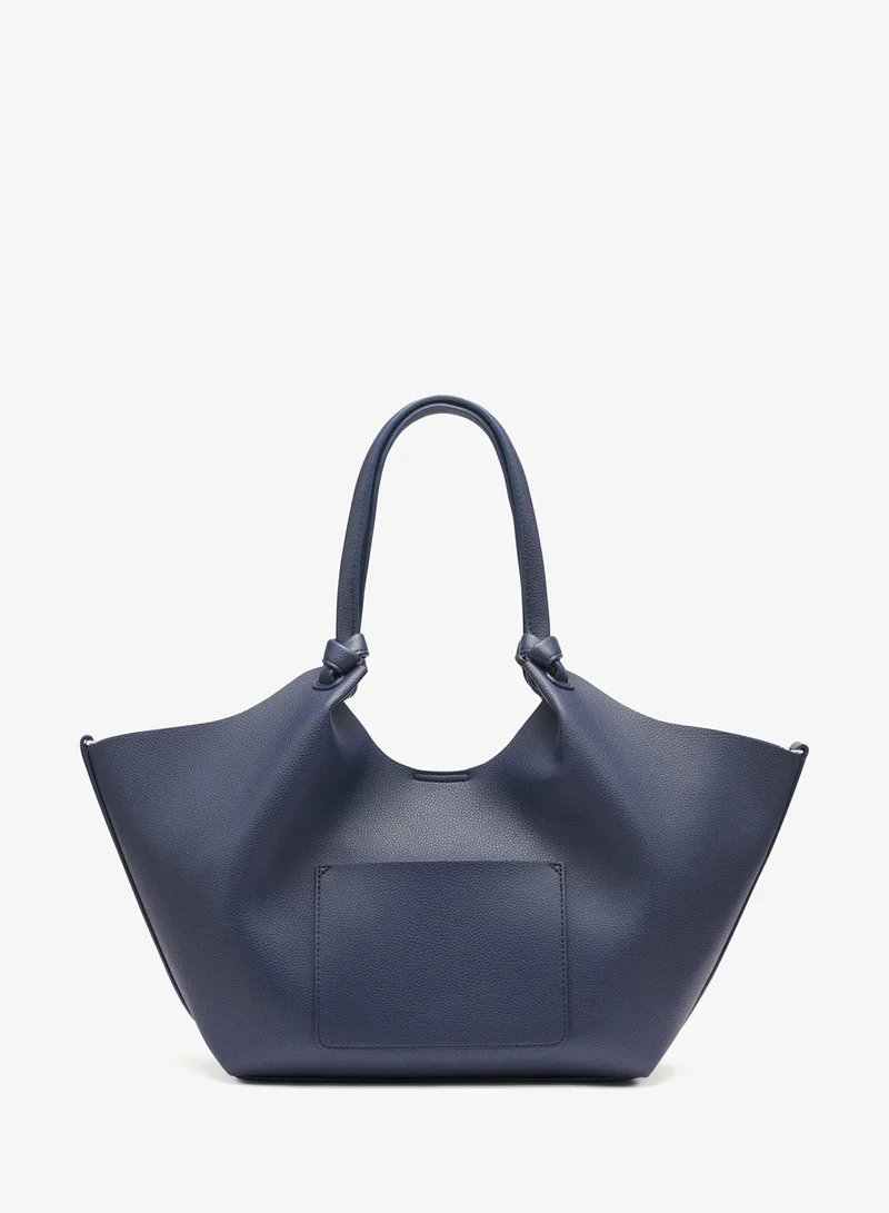 دكني حقيبة توت بشعار باولا ومقبض علوي