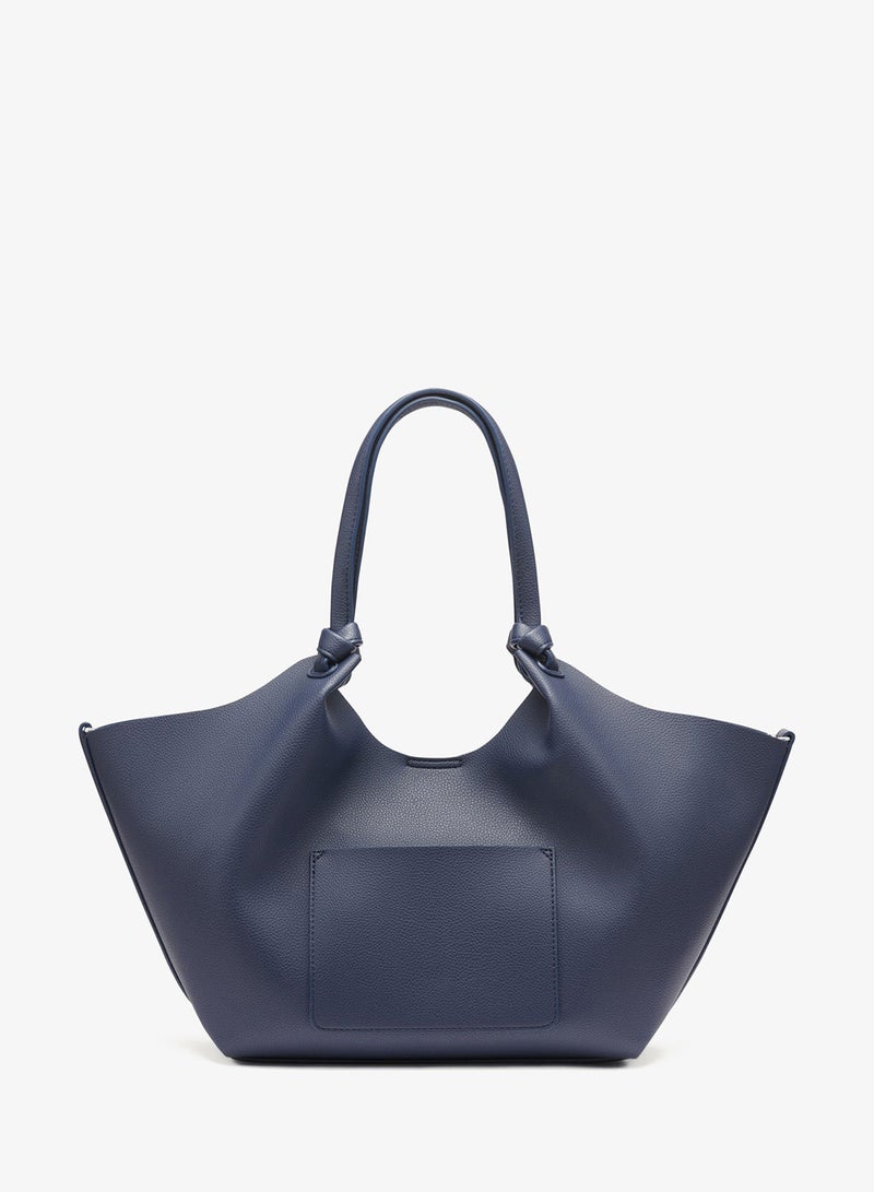 دكني حقيبة توت بشعار باولا ومقبض علوي - Image 2