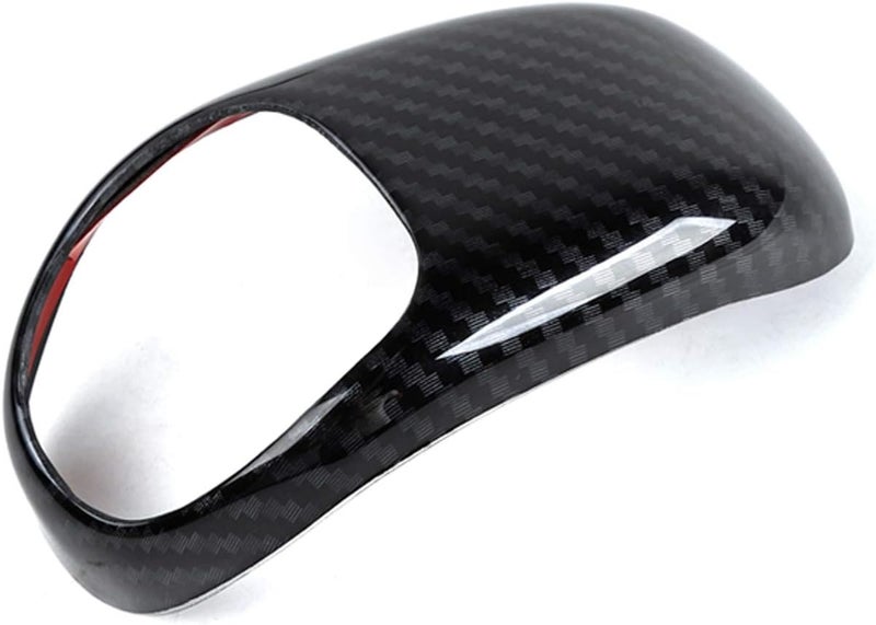 Tocatus Gear Shift Knob Trim Shifter Cap for Jeep Grand Cherokee and Chrysler 300C - ABS Carbon Fiber - Image 1