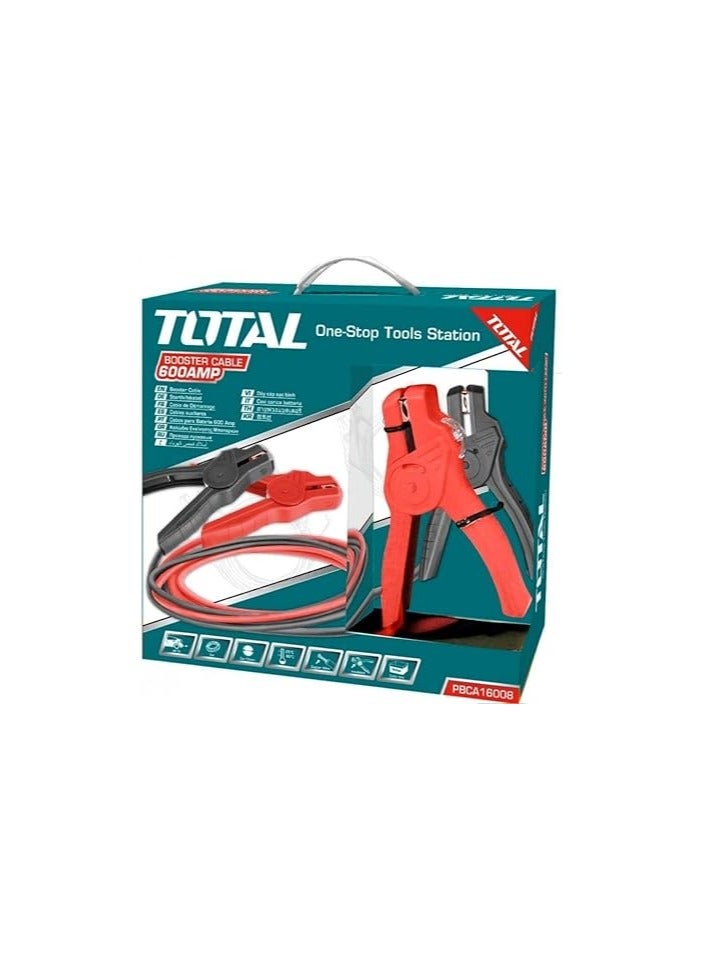 TOTAL Booster Cable 3m With Lamp 600 Amp PBCA16008 - Image 5