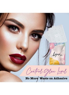 Lyon lash Glue Tray Eyelash Extensions Reusable Adhesive Holder/Palette For Single Drops Of Glue And Lash Fans Adjustment Classic & Volume Lashing Eyelash Extension Supplies (5 Pieces)  - Image 3
