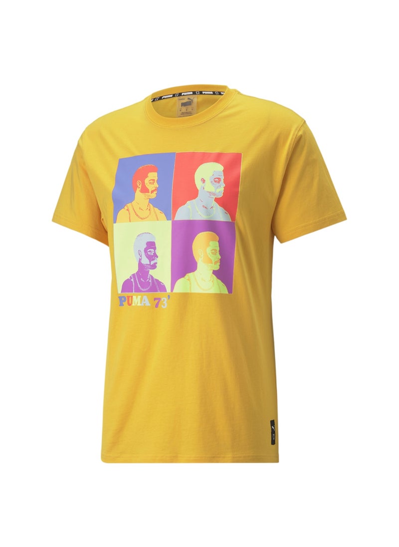 PUMA Rebound Basketball Mens Shortsleeve T-shirt  - Image 1