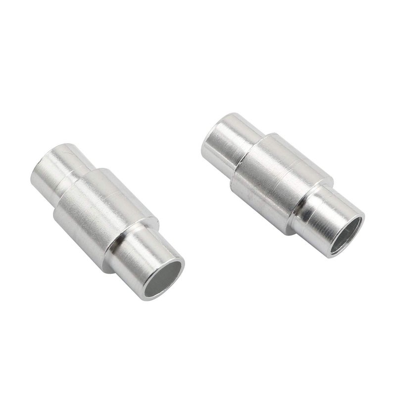 RLECS 8pcs 6mm Aluminum Long Sleeve Inline Roller Skate Wheels Replacement Spacers High Performance Scooter Skateboard Wheel Bearings - Image 2