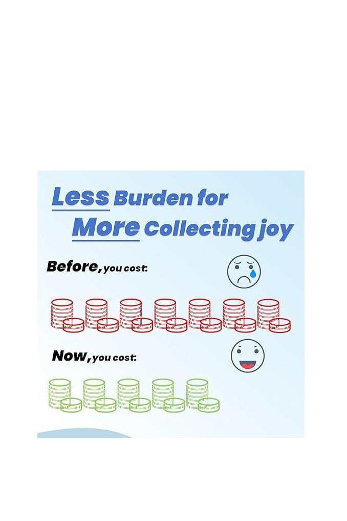 Pop Protector Case for 4 Inch Funko Pop Figures (10 Pack) Strong Extra Thick Crystal Clear Heavy Duty Plastic Display Box - Perfect for Vinyl Figures & Protective Film 100% Recyclable - Image 4