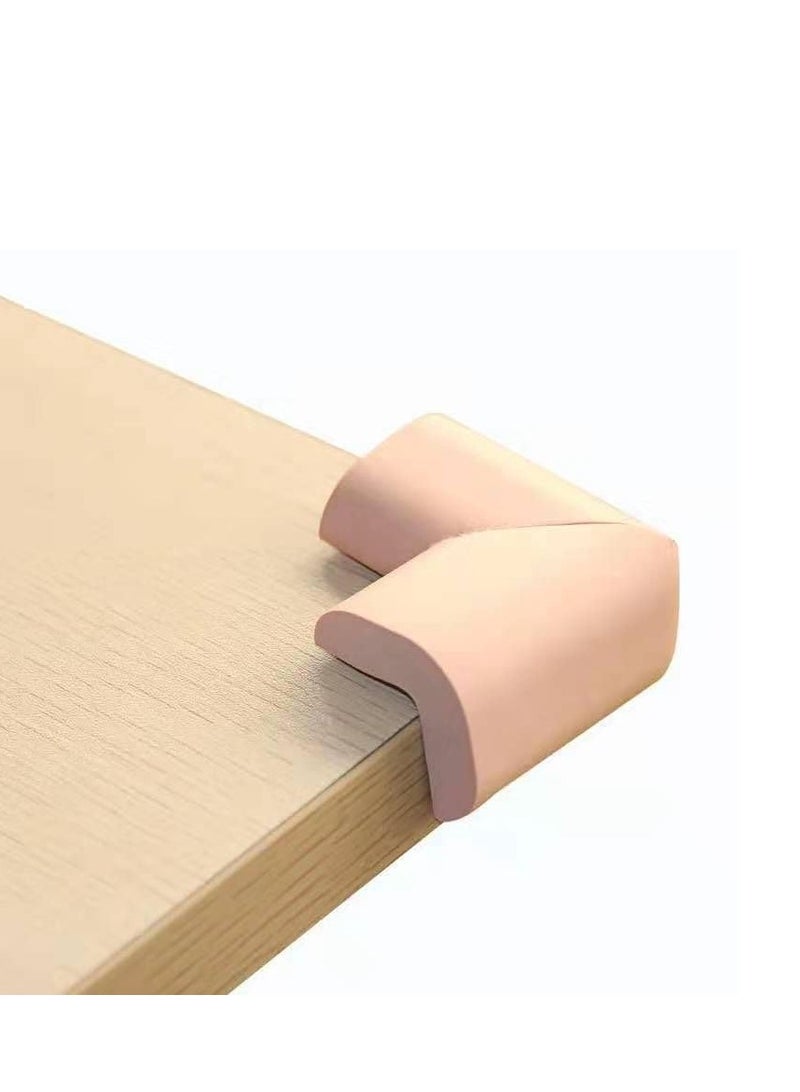 كول بيبي وسادة حماية زاوية طاولة الأطفال ضد الاصطدام، واقي زاوية وردي، 4 قطع - Image 5