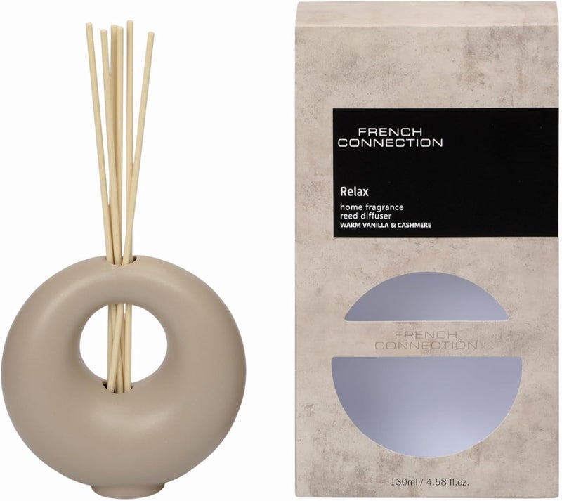 French Connection Stone Collection Reed Diffuser - Warm Vanilla & Cashmere - Image 3