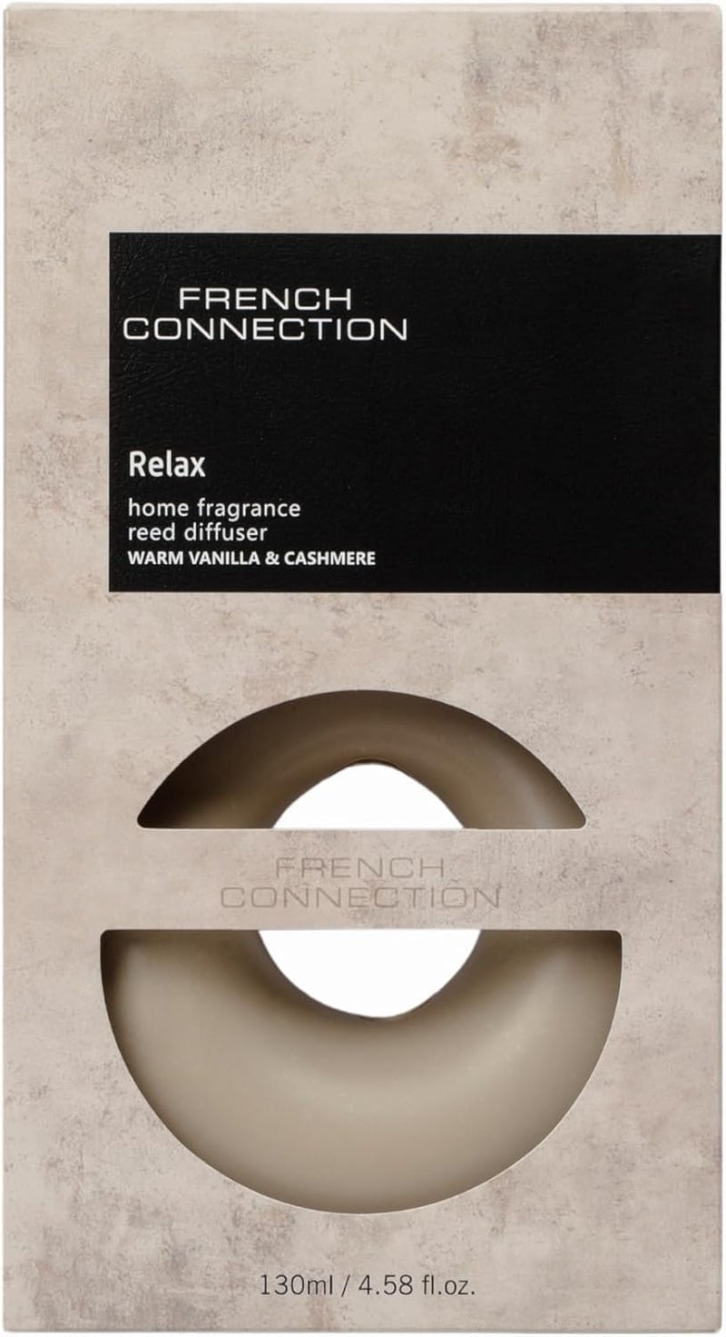 French Connection Stone Collection Reed Diffuser - Warm Vanilla & Cashmere - Image 2