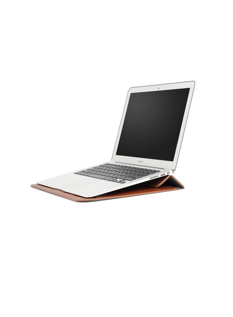 Waterproof Leather Laptop Bag Sleeve Case for MacBook Pro Air 13 inch Laptop  - Image 3