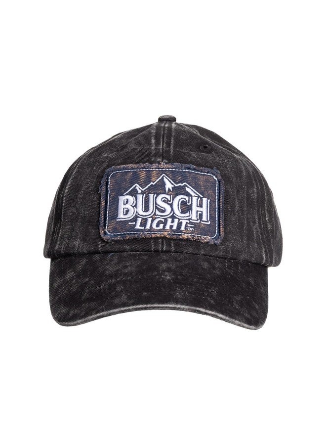 Calhoun Busch Light Distressed Vintage-Style Worn Cotton Baseball Hat - Image 2