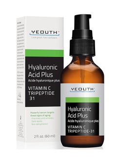 Yeouth Yeouth Hyaluronic Acid Plus with Vitamin C,Tripeptide 31, 2oz  - Image 1