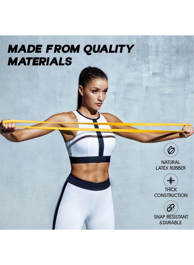 Konex Heavy Resistance Band for Men & Women | Exercise & Stretching Pull Up Bands for Home Workout & Gym (30-45 Kg, Blue) - Image 3