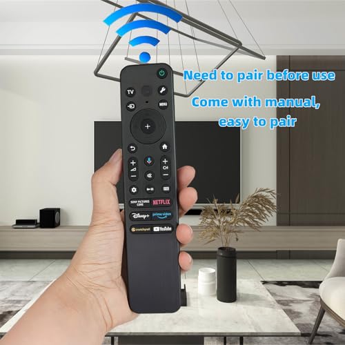 Kassionel Voice RMF-TX920U Replacement Remote Control Compatible for 2024 Sony TVs - Image 3