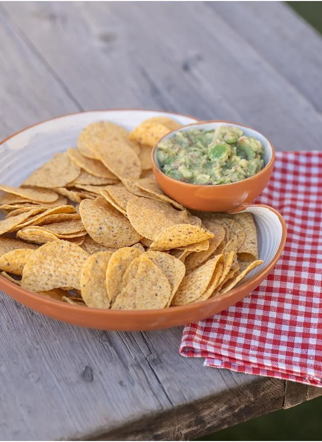 Curate Home Sky Chip and Dip Serving Platter