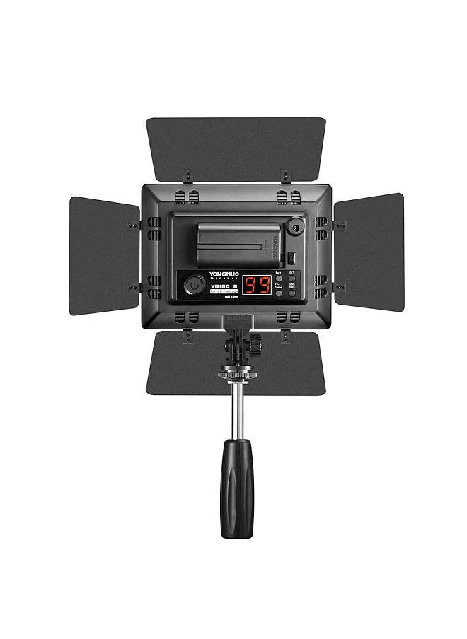 YONGNUO - Yongnuo Pro YN-160 III 192 LEDs Video Studio Photography Light Lamp Adjustable Color Temperature 3200K-5500K for Canon Nikon Sony Pentax Olympus Camcorder DSLR Camera with Color Plates - Image 1