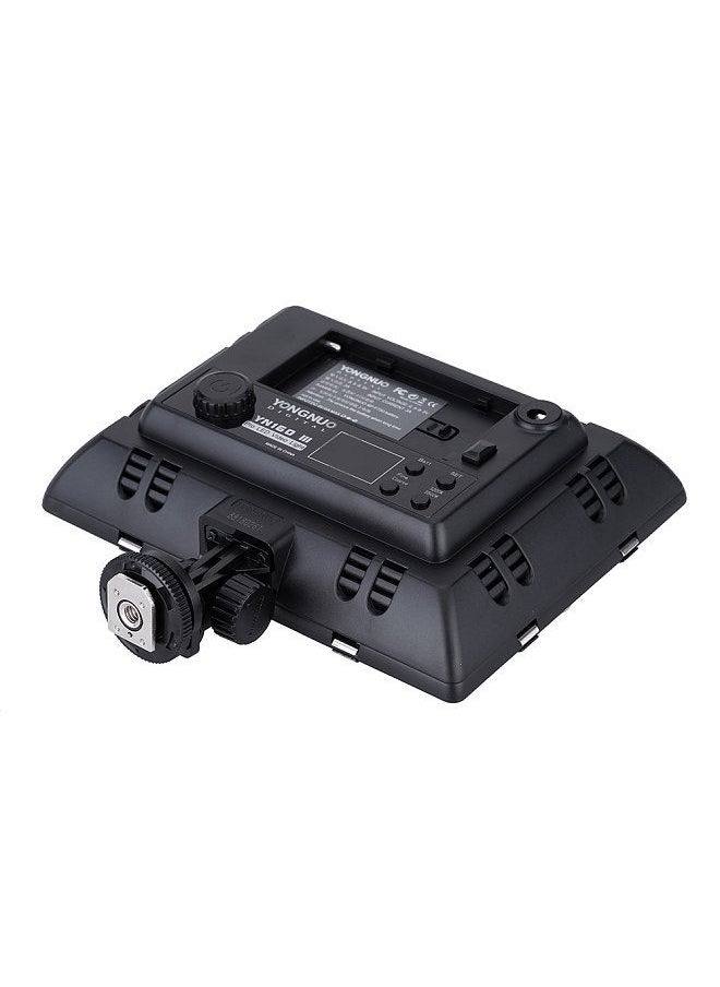 YONGNUO - Yongnuo Pro YN-160 III 192 LEDs Video Studio Photography Light Lamp Adjustable Color Temperature 3200K-5500K for Canon Nikon Sony Pentax Olympus Camcorder DSLR Camera with Color Plates - Image 1