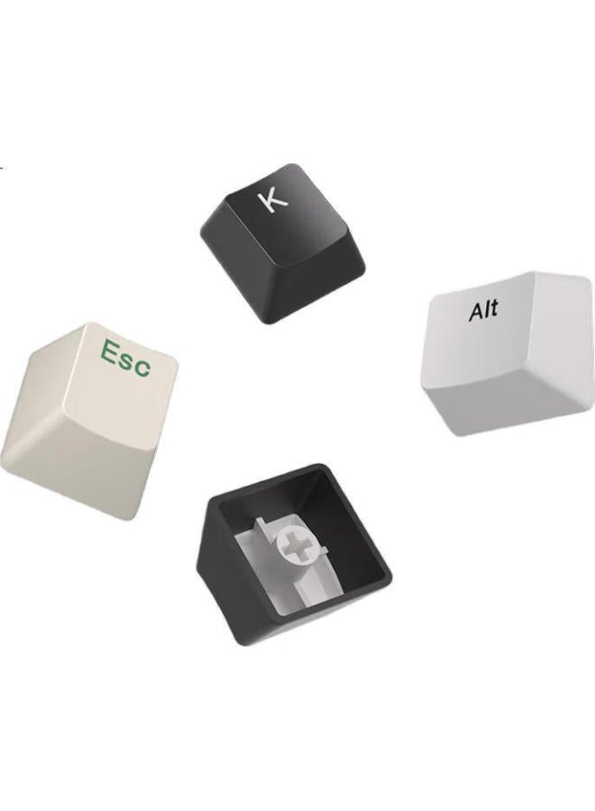 Ikbc C87 Keyboard, Mechanical Keyboard, Cherry Mechanical Keyboard, Computer Office Keyboard, White, Wired, Brown Switch - Image 3