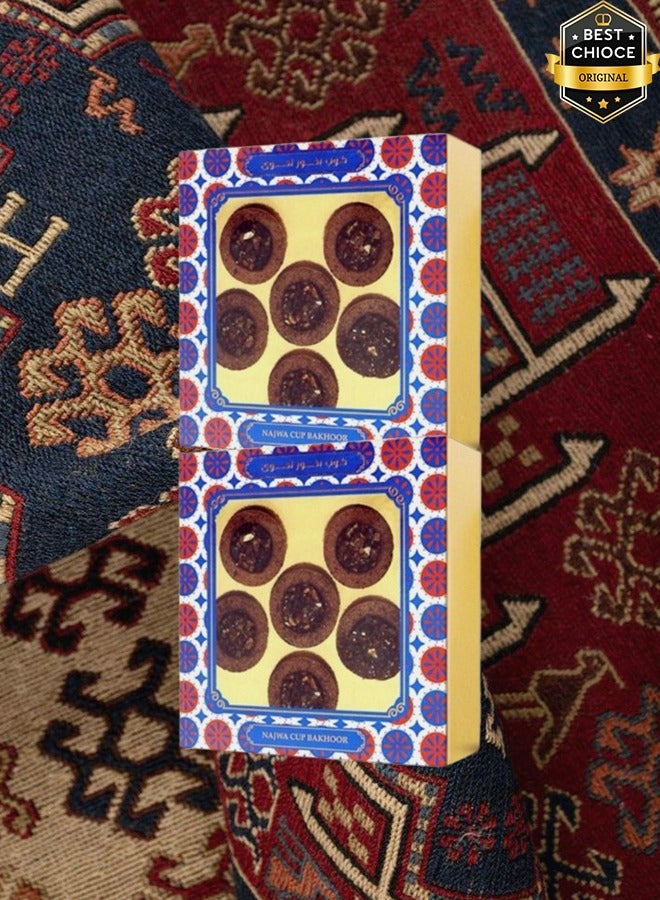 Najwa 2 Pieces Najwa Cup Bakhoor - Image 1