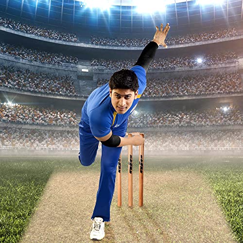 Dyna Cricket Sleeve | Sports Sleeve | Mild Compression | Injury Prevention for Men and Women | Sun Protection Arm Sleeve | Breathable & Reusable | Beige Colour | 10 M Roll, Pack of 1 - Image 4
