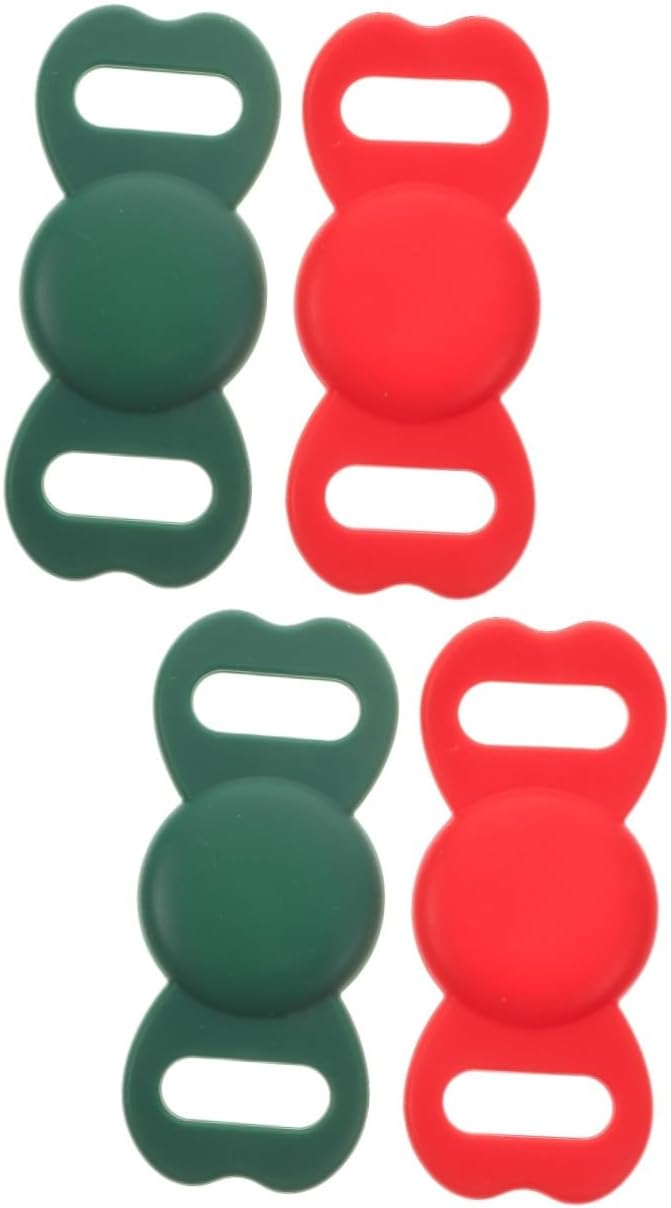 DOITOOL 4pcs Protective for -Lost Cases for Pet Tracking Shockproof Practical Design Compatible Colors - Image 1