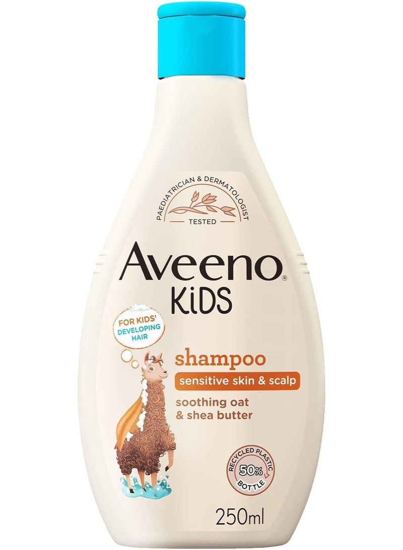 AVEENO® KIDS SHAMPOO, 250ML|Enriched with Soothing Oat & Shea Butter| - Image 1
