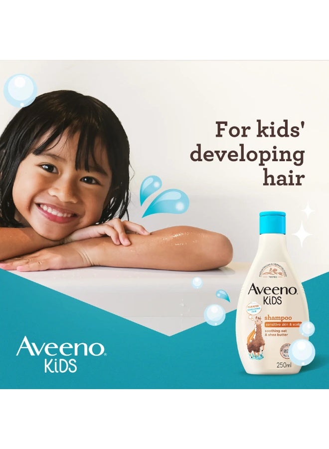 AVEENO® KIDS SHAMPOO, 250ML|Enriched with Soothing Oat & Shea Butter| - Image 4