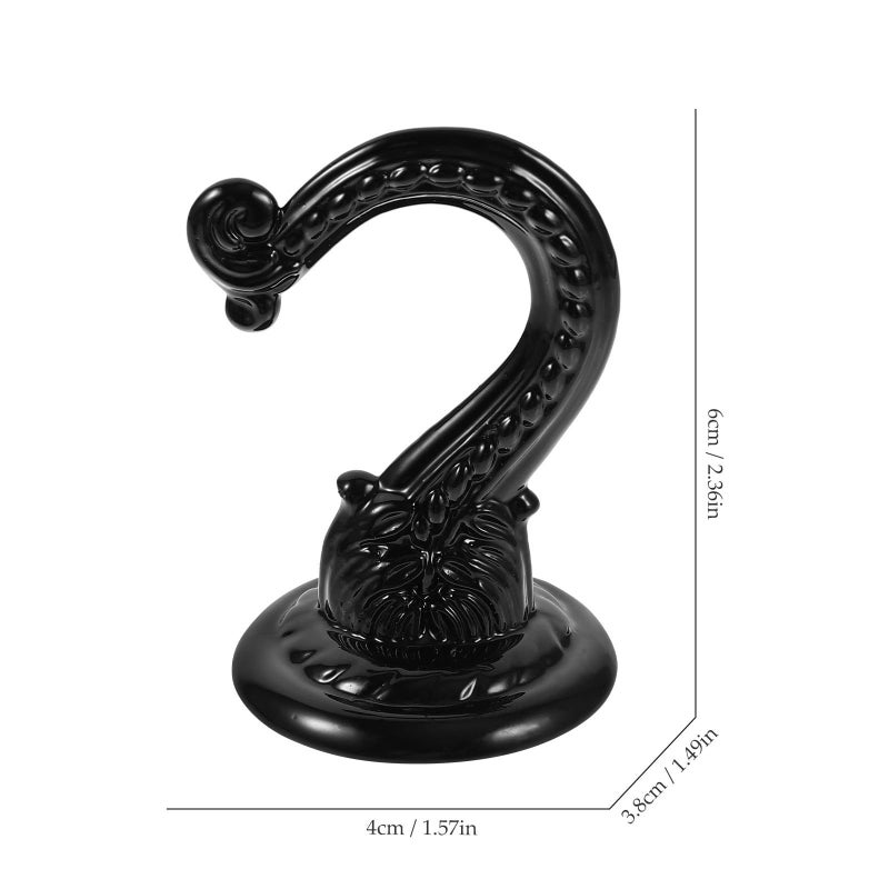 Foldable Ceiling Hooks Heavy Duty Zinc Alloy Hardware for Hanging Plants Home Storage 2pcs - Image 3