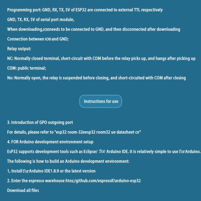 وحدة تعويض 8 قنوات: تعويض 5 فولت، فلاش ذاكرة 4 ميجا بايت، وحدة ESP32-WROOM-32E مستقرة - أزرار قابلة للبرمجة، منافذ إدخال/إخراج منفذة لوحة تعويض ESP32 لتشغيل المنزل الذكي، مشاريع إلكترونية ذاتية الصنع - Image 2