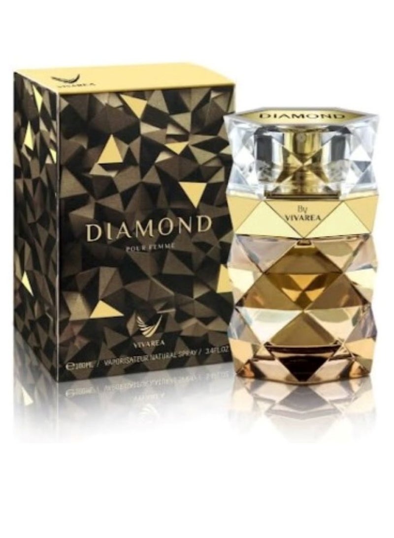 فيفاريا عطر دياموند للنساء - رذاذ العطر , 100 مل - Image 1