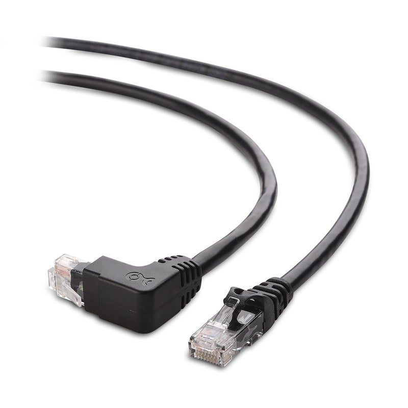 Cable Matters كابل ماترز حزمة كومبو 10 جيجابت في الثانية 90 درجة كات 6، كابل إيثرنت بزاوية صحيحة كات 6 بطول 5 أقدام (زاوية صحيحة لأسفل + زاوية صحيحة لأعلى) - Image 5