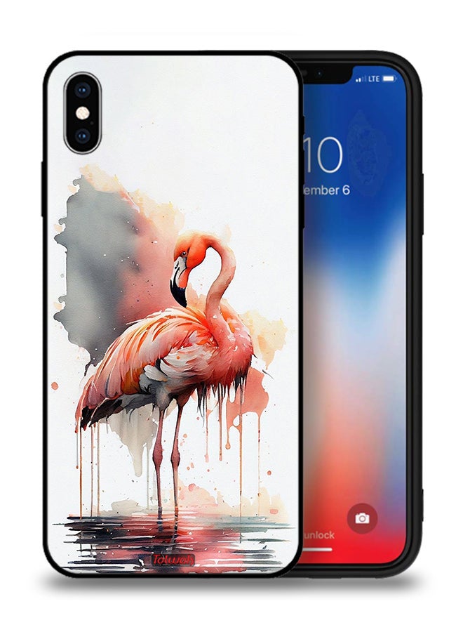 Tolwak Apple iPhone XS Max Protective Case Tropical Watercolor Art - Image 1